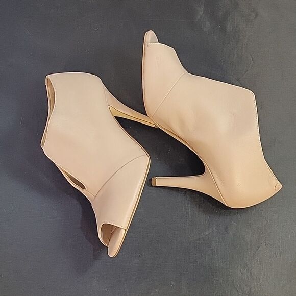 BRAND NEW WEST PEEP TOE HIGH HEEL STILETTOS ANKLE BOOTIES - Picture 9 of 15